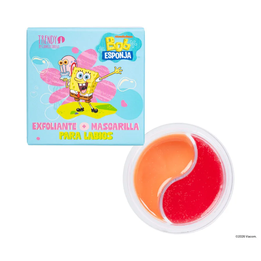 Duo Exfoliante Mascarilla de Labios Bob Esponja