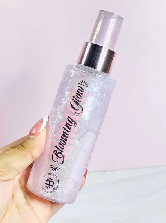 Blooming glow shimer spray bloomshell